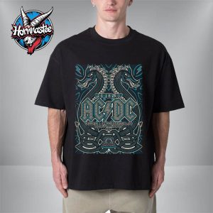 ACDC Gothenburg Pwr Up Tour Poster On July 28-August 1 2025 At Ullevi Stadium In Gothenburg Sweden Black Unisex T-Shirt