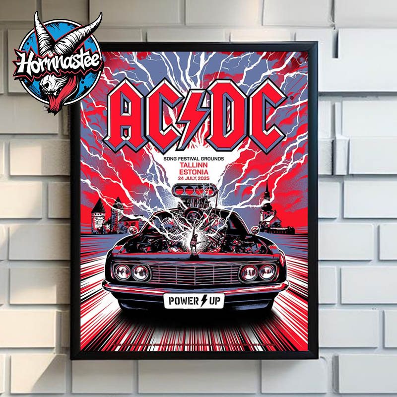 ACDC Tallinn Pwr Up Tour 2025 On July 24 2025 At Song Festival Grounds In Tallin Estonia Poster Home Decor Canvas ACDC Tallinn Pwr Up Tour 2025 On July 24 2025 At Song Festival Grounds In Tallin Estonia Poster Home Decor Canvas