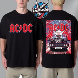 ACDC Tallinn Pwr Up Tour 2025 On July 24 2025 At Song Festival Grounds In Tallin Estonia Unisex T-Shirt Two Sided