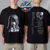 Ado World Tour 2025 Hibana Merch Tee Schedule Cities Tour Dates Unisex T-Shirt Two Sided