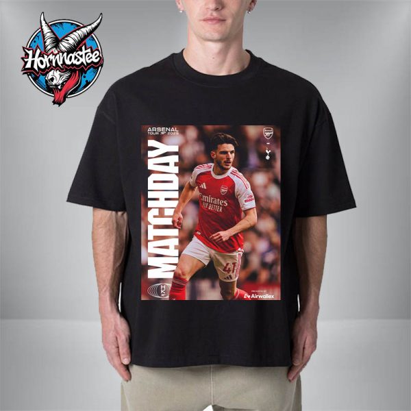 Arsenal Tour 2025 Match Day Arsenal vs Tottenham Hotspur At Kai Tak Stadium On July 31 2025 Unisex T-Shirt
