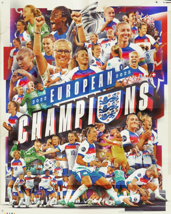 Congrats The Lionesses England Wins UEFA Women’s EURO Championship 2025