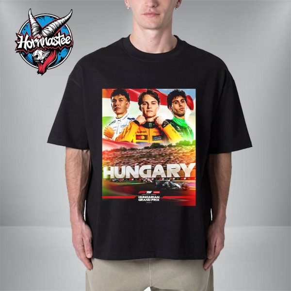 Formula 1 F1 Lenovo Hungarian Grand Prix 2025 Unisex T-Shirt