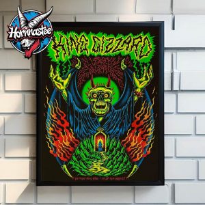 King Gizzard And The Lizard Wizard Phantom Island Tour 2025 New Haven Poster On July 30 2025 At Westville Music Bowl In New Haven CT Poster Home Decor Canvas