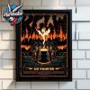 President Band London Merchandise At The Garage In London 2025 Poster Home Decor Canvas