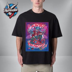 Linkin Park Brooklyn New York Poster From Zero World Tour 2025 On July 29 2025 At Barclays Center New York Unisex T-Shirt