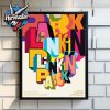 Linkin Park From Zero World Tour Boston 2025 Poster On July 31 2025 At TD Garden MA Poster Home Decor Canvas
