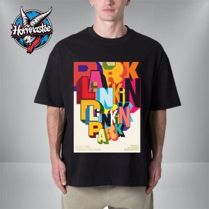 Linkin Park From Zero World Tour Boston 2025 Poster On August 1 2025 At TD Garden In Boston MA Unisex T-Shirt