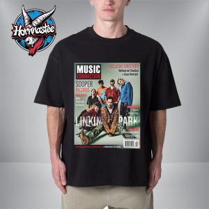 Linkin Park Music Connection August Covers Magazine From Zero World Tour 2025 Unisex T-Shirt