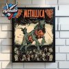 Metallica King Nothing Load Poster Fan Art Celebrates 2025 Poster Home Decor Canvas