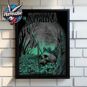 Metallica King Nothing Load Poster Fan Art Celebrates 2025 Poster Home Decor Canvas