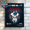 The Offspring Camden New Jersey Exclusive Tee At Freedom Mortgage Pavilion On July 29 2025 In Camden New Jersey Poster Home Decor Canvas