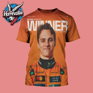 Oscar Piastri F1 Winner Belgium Grand Prix Round 13 July 27 2025 All Over Print Shirt
