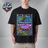 Everwild Music And Arts Festival Official Poster At Legend Valley On July 31 To August 2 2025 In Thornville Ohio Unisex T-Shirt