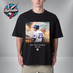 RIP Ryne Ryno Sandberg Player Chicago Cubs  Passed Away 1959-2025 Unisex T-Shirt