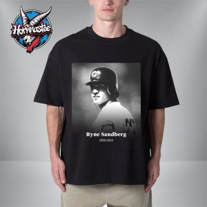 RIP Ryne Sandberg Hall Of Fame Baseball Died At 65 1959 2025 Unisex T Shirt