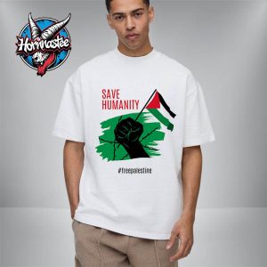 Save Humanity Free Palestine Unisex T Shirt