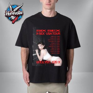 Six Sex X Sex USA Tour On October 2025 Schedule Tour Dates Unisex T Shirt