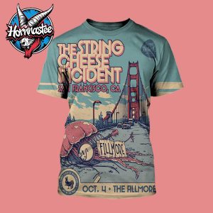 The String Cheese Incident Fillmore San Francisco On October 4 2025 At The Fillmore In San Francisco CA All Over Print Shirt