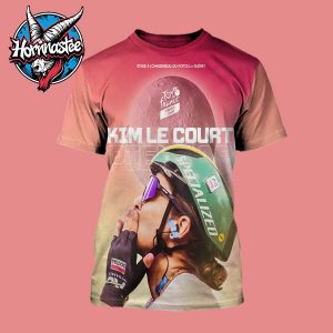 Tour de France 2025 Congrats Kim Le Court Pienaar Wins Stage 5 Tour de France Femmes Fly To The Moon All Over Print Shirt