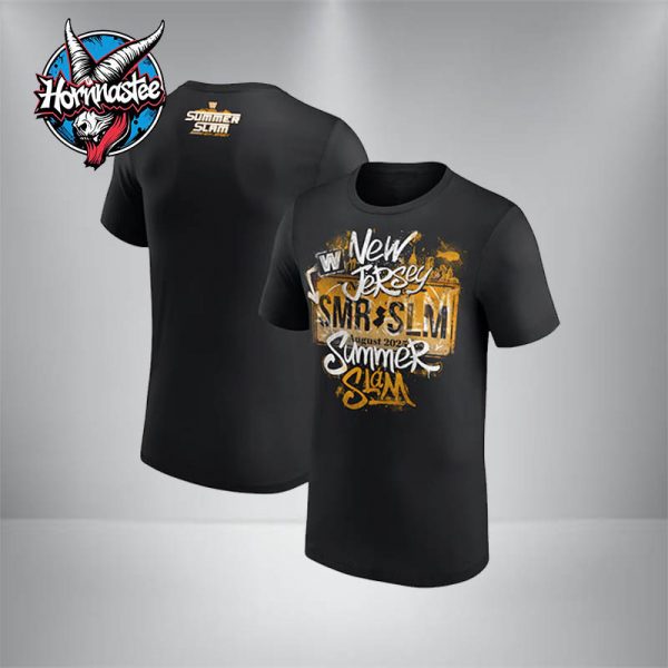 WWE SummerSlam 2025 New Jersey Graffiti On August 2025 Unisex T-Shirt Two Sided