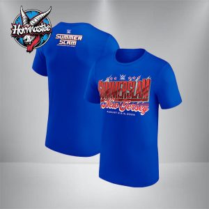 WWE SummerSlam 2025 New Jersey Retro On August 2-3 2025 Unisex T-Shirt Two Sided