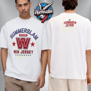 WWE SummerSlam 2025 New Jersey Retro Unisex T-Shirt Two Sided
