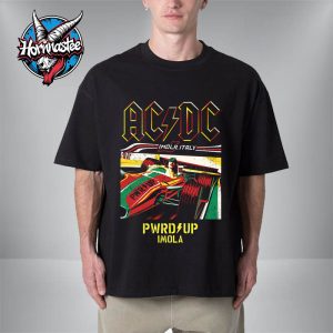 ACDC Imola Italy Pwr Up Tour 2025 Exclusive Online Tee Unisex T-Shirt