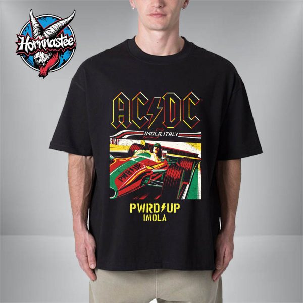 ACDC Imola Italy Pwr Up Tour 2025 Exclusive Online Tee Unisex T-Shirt