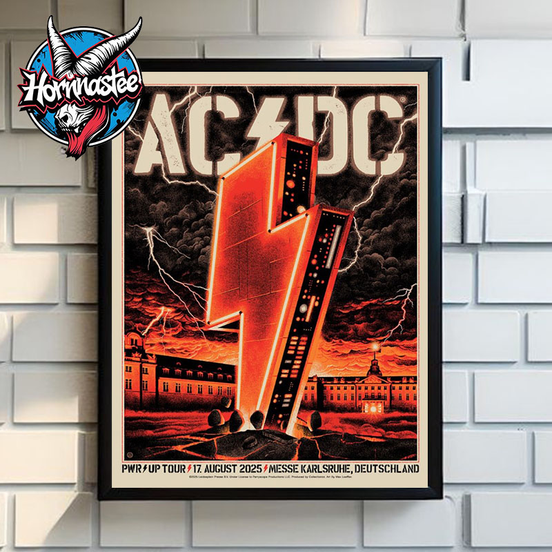 ACDC Karlsruhe Germany Pwr Up Tour 2025 On August 17 2025 At Freigelande Messe Karlsruhe Poster Home Decor Canvas ACDC Karlsruhe Germany Pwr Up Tour 2025 On August 17 2025 At Freigelande Messe Karlsruhe Poster Home Decor Canvas