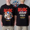 ACDC Oslo Norway Venue Poster Pwr Up Tour 2025 On August 5 2025 At Bjerke Racecourse In Norway Unisex T-Shirt