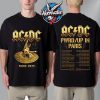 ACDC Paris France Pwr Up Tour 2025 At Stade De France 2 Nights On August 9-13 2025 Unisex T-Shirt