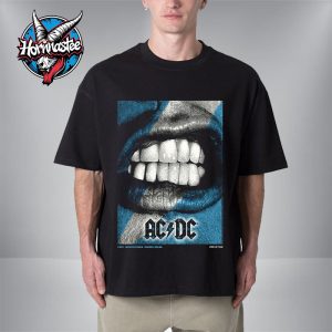 ACDC Pwr Up Tour 2025 Edinburgh Poster Show On August 21 2025 At Murrayfield Stadium In Edinburgh Unisex T-Shirt