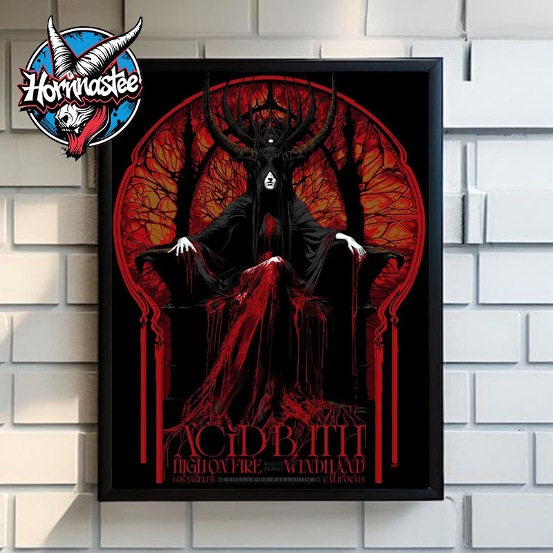 Acid Bath Show At Hollywood Palladium On August 22 2025 In Los Angeles California Poster Home Decor Canvas Acid Bath Show At Hollywood Palladium On August 22 2025 In Los Angeles California Poster Home Decor Canvas