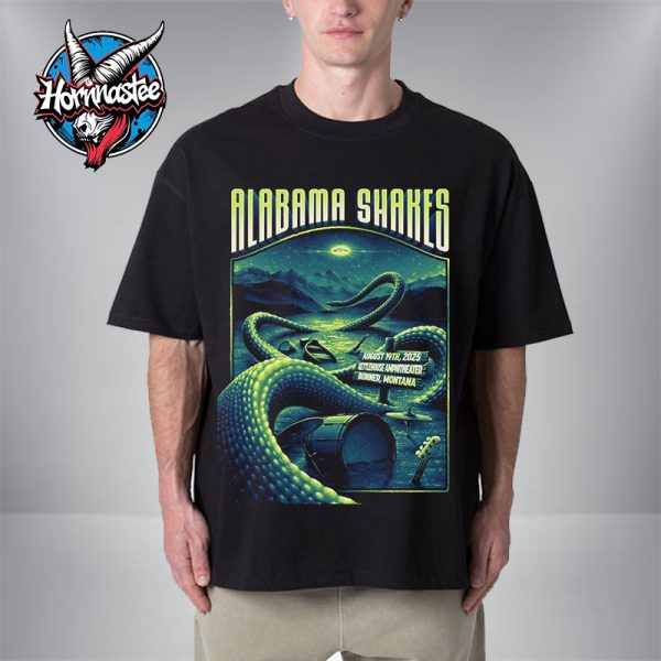 Alabama Shakes At KettleHouse Amphitheater On August 19 2025 In Bonner Montana Unisex T-Shirt