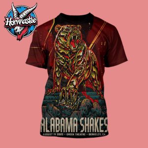 Alabama Shakes Show On August 14 2025 At The Greek Theater In Berkeley CA All Over Print Shirt