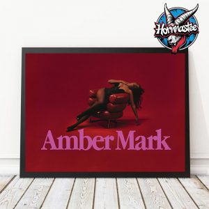 Amber Mark New Album Pretty Idea Releases On October 10 2025 Poster Home Decor Canvas Horizontal
