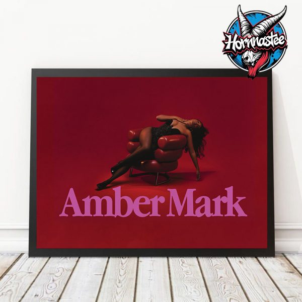 Amber Mark New Album Pretty Idea Releases On October 10 2025 Poster Home Decor Canvas Horizontal