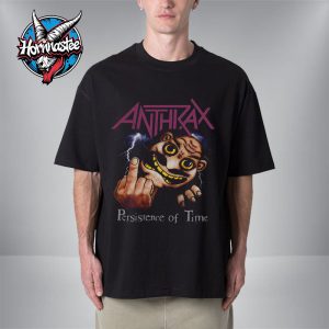 Anthrax Persistence Of Time Vintage Airbrush Unisex T Shirt
