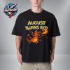 August Burns Red Pokemon Cartoon Red Character Art Cover Unisex T-Shirt