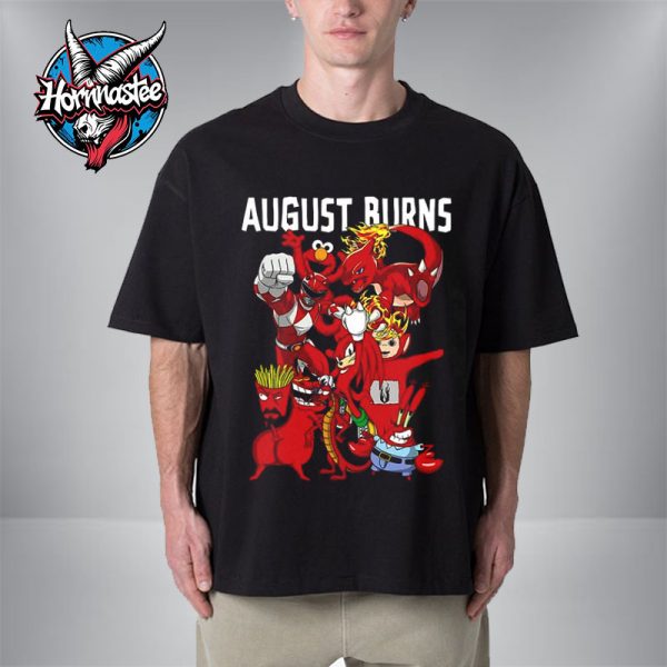 August Burns Red Pokemon Cartoon Red Character Art Cover Unisex T-Shirt