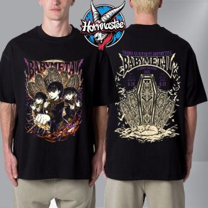 Babymetal x Seikima-II Evil Comes And Heavy Metal 2025 Living Legend Unisex T Shirt Two Sided