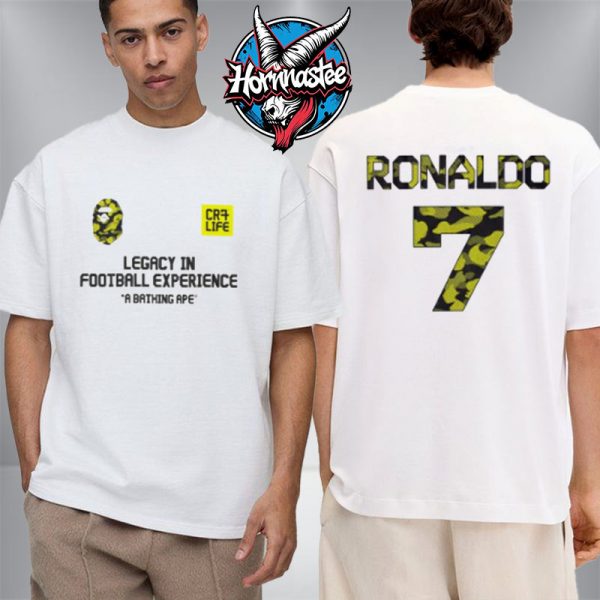 Bape x CR7 Legacy In Football Experience A Bathing Ape Unisex T Shirt Two Sided