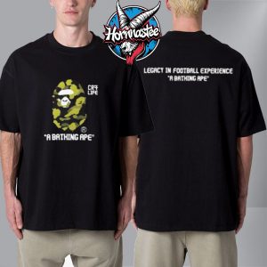 Bape x CR7 Life Legacy In Football Experience Reflection Camo Unisex T Shirt Two Sided