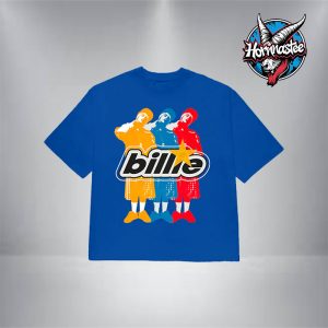Billie Eilish x Uno Billie Repeat Blue Unisex T Shirt