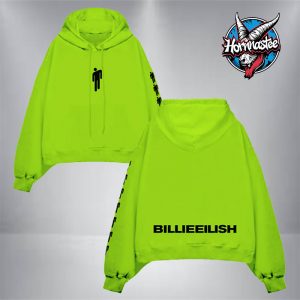Billie Eilish x Uno Hanging Blohsh Green Unisex Hoodie