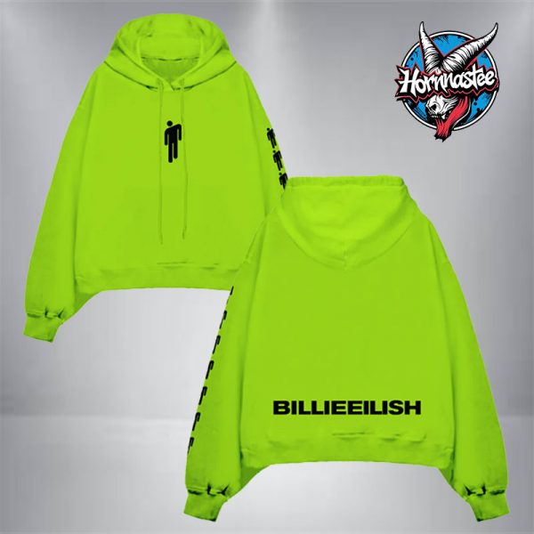 Billie Eilish x Uno Hanging Blohsh Green Unisex Hoodie