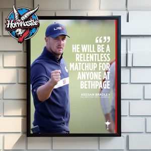 Bryson Dechambeau Ryder Cup USA He Will Be A Relentless Matchup For Anyone At Bethpage Poster Home Decor Canvas