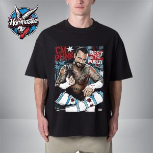 CM Punk WWE DVD Covers Best In The World Unisex T-Shirt