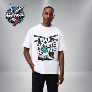 Cal Raleigh Seattle Mariners MLB History To Hit 50 Home Runs Unisex T Shirt